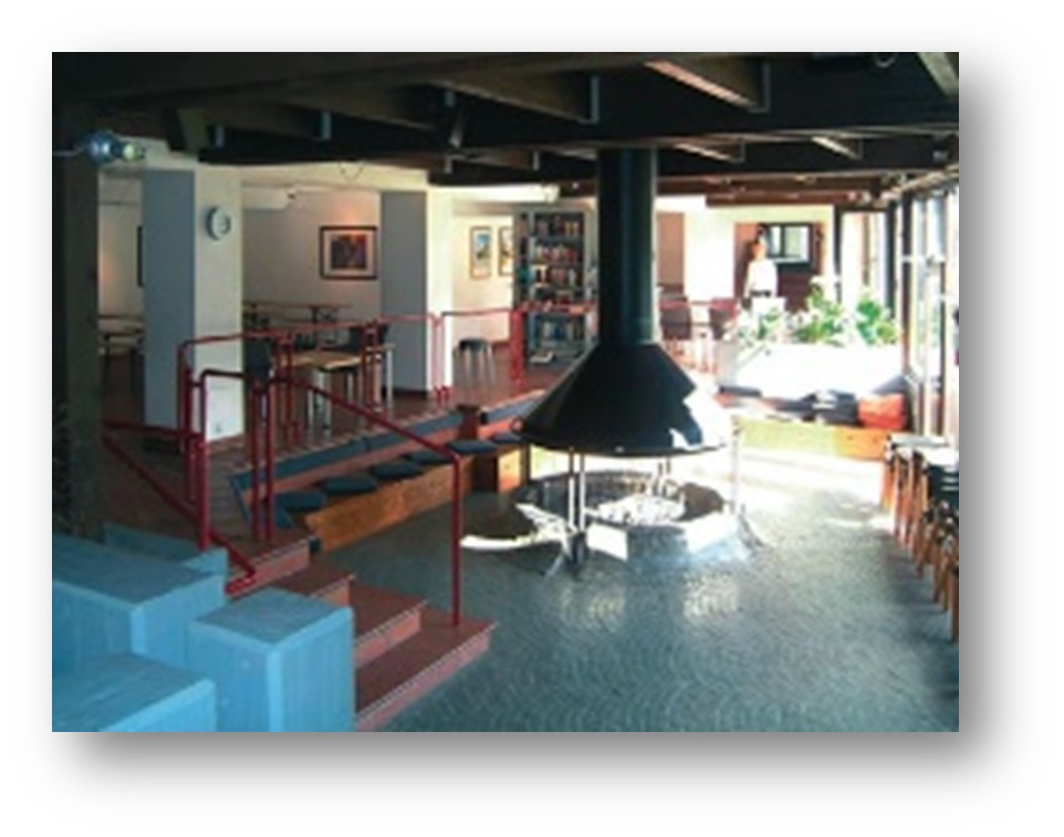 Innenansicht des Matthias-Claudius-Hauses